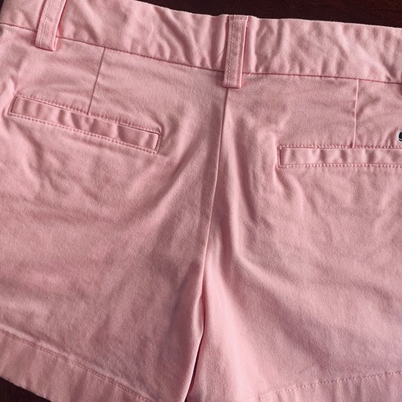 SOLD Vineyard Vines Girls Pink Shorts- Size 8 - Picture 3 of 4